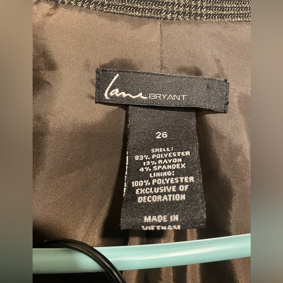 Lane Bryant Pant Suit Set Blazer 26 Pant 22 - Picture 3 of 9